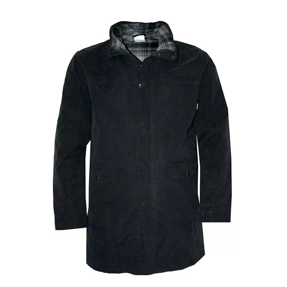 Columbia Men's Aston Lodge Water Resistant Cotton Blend‎ Trench Jacket M MEDIUM